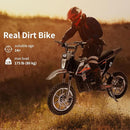 36V Battery-Powered Off-Road Dirt Bike for Kids with Headlight Magic Cars 5