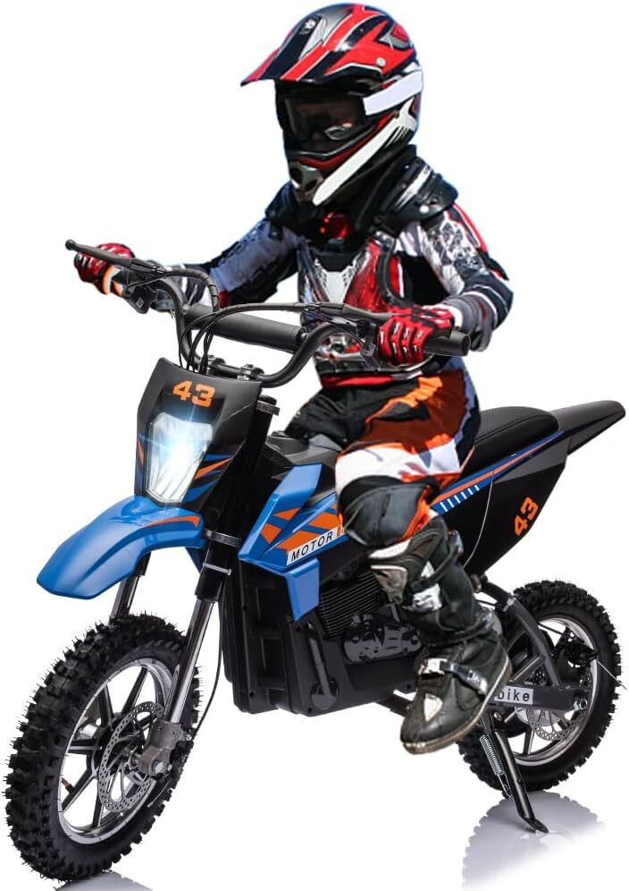 Kids 36V Battery-Powered Electric Off-Road Dirt Bike Toy Magic Cars 11