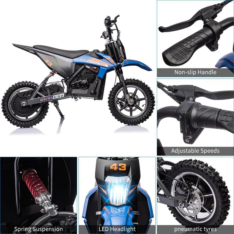 Kids 36V Battery-Powered Electric Off-Road Dirt Bike Toy Magic Cars 1