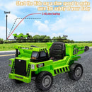 12V Kids Electric Ride-On Dump Truck with 4 Wheels and Remote Control Magic Cars 22