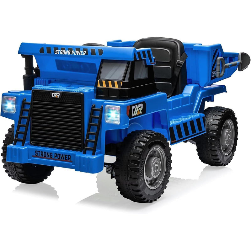 12V Kids Electric Ride-On Dump Truck with 4 Wheels and Remote Control Magic Cars 6