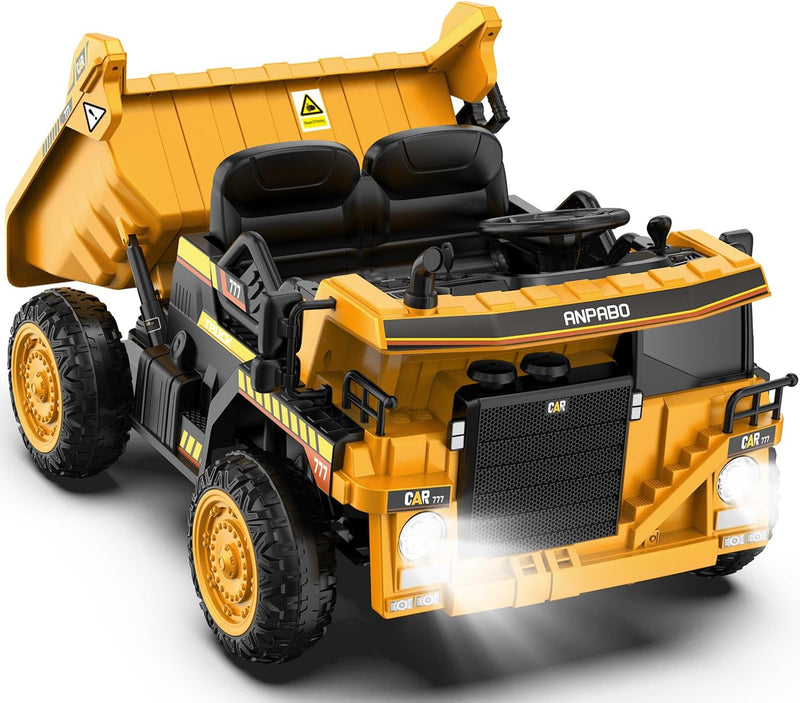 12V Electric Ride-On Dump Truck with Remote Control and Adjustable Dump Bed Magic Cars 7