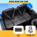 Electric 24V Ride-On Dump Truck for Kids with 2 Seats and Remote Control Shovel Magic Cars 1