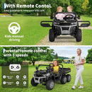 Kids 24V Electric Ride-On Dump Truck with Remote Control and 6 Wheels for Two Riders Magic Cars 3
