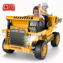 Electric Ride-On Dump Truck for Kids with Remote Control and Functional Dump Bed Magic Cars 7