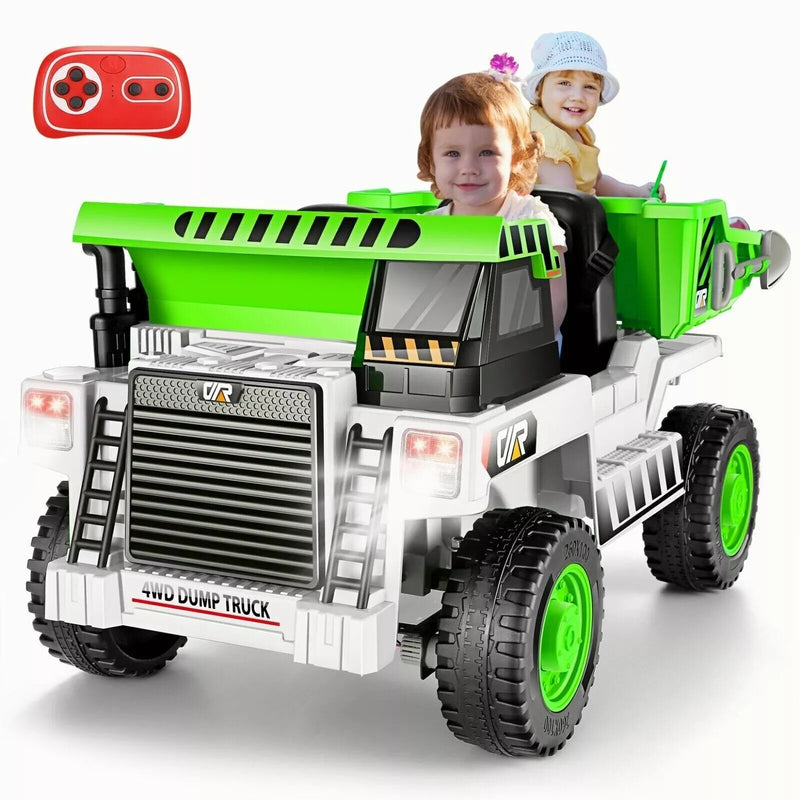 Electric Ride-On Dump Truck for Kids with Remote Control and Functional Dump Bed Magic Cars 9