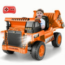 Electric Ride-On Kids Dump Truck with Remote Control and Functional Dump Bed Magic Cars 15