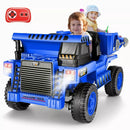 Electric Ride-On Kids Dump Truck with Remote Control and Functional Dump Bed Magic Cars 16