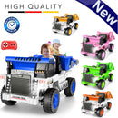 Electric Ride-On Kids Dump Truck with Remote Control and Functional Dump Bed Magic Cars 18