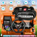 Electric Ride-On Kids Dump Truck with Remote Control and Functional Dump Bed Magic Cars 3