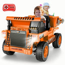 Electric Ride-On Kids Dump Truck with Remote Control and Functional Dump Bed Magic Cars Variant 0