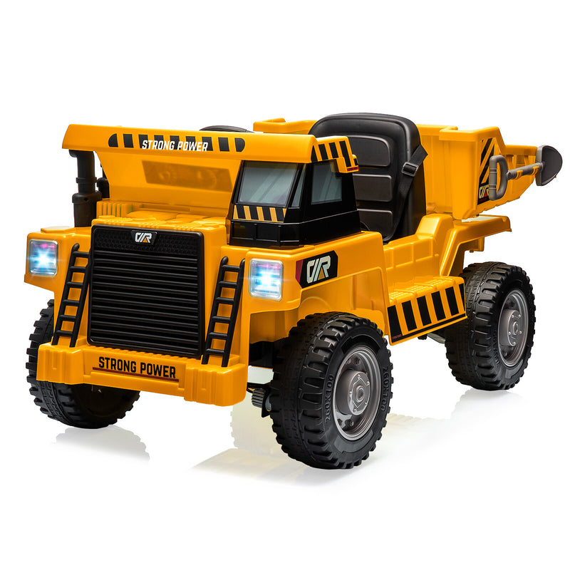 Electric Ride-On Dump Truck for Kids with Remote Control and Functional Dump Bed Magic Cars 11