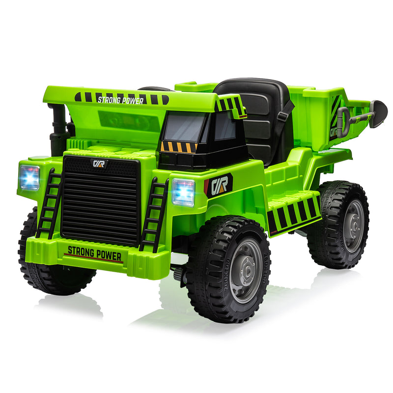 Electric Ride-On Dump Truck for Kids with Remote Control and Functional Dump Bed Magic Cars 6