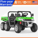 Electric Ride-On Dump Truck with Remote Control 4WD UTV for Kids Magic Cars Variant 0