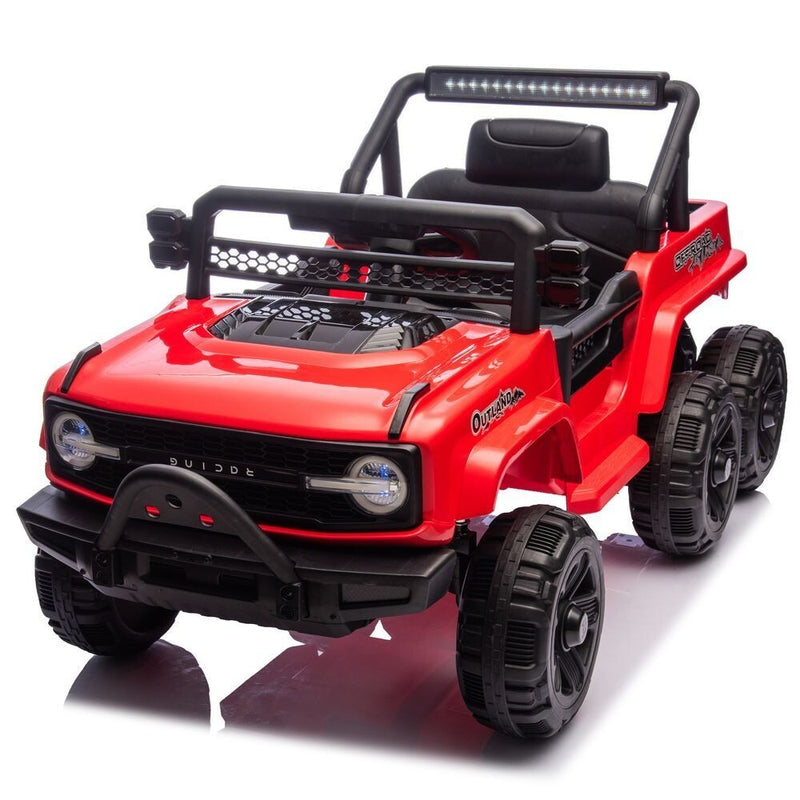 Kids Ride-On Dump Truck Toy with Parent Remote Control and LED Lights Magic Cars 12
