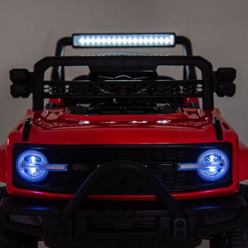 Kids Ride-On Dump Truck Toy with Parent Remote Control and LED Lights Magic Cars 13