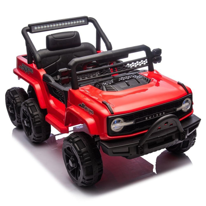 Kids Ride-On Dump Truck Toy with Parent Remote Control and LED Lights Magic Cars 20