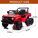 Kids Ride-On Dump Truck Toy with Parent Remote Control and LED Lights Magic Cars 3