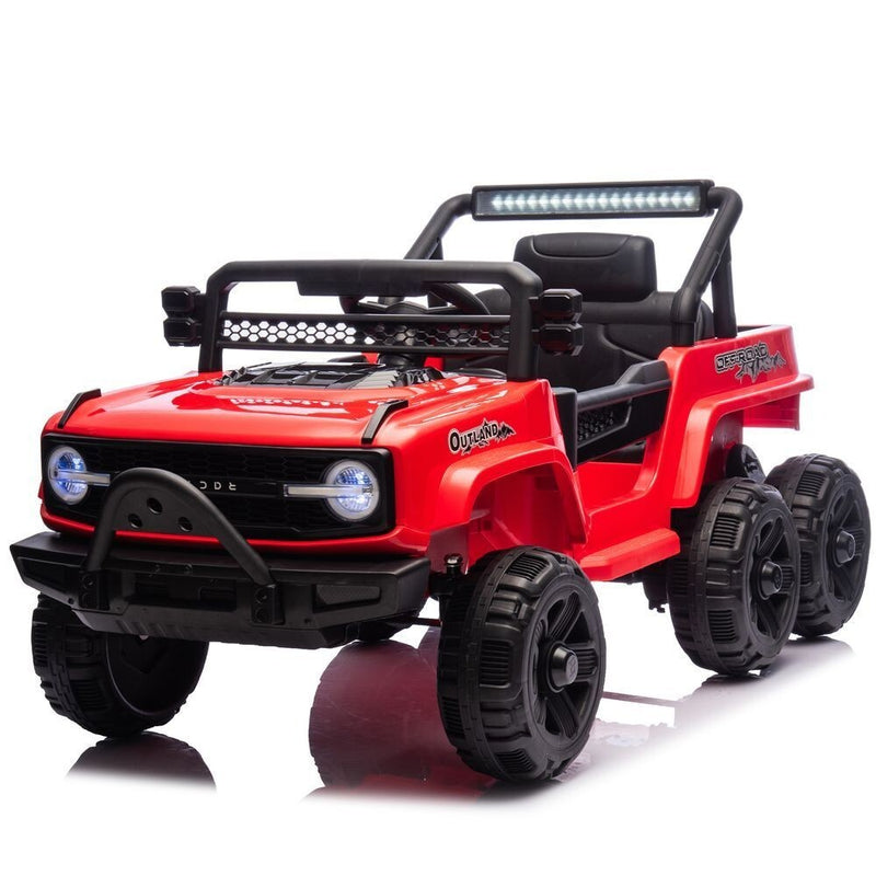 Kids Ride-On Dump Truck Toy with Parent Remote Control and LED Lights Magic Cars Variant 0