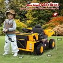 12V Kids Ride-On Dump Truck with Shovel and Functional Dump Bed Toy Magic Cars 6