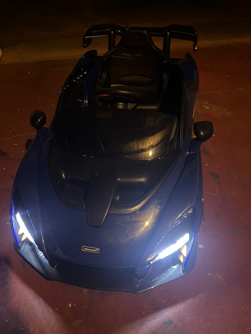 Electric Blue Ride-On Car for Kids Inspired by Sports Car Design Magic Cars 6