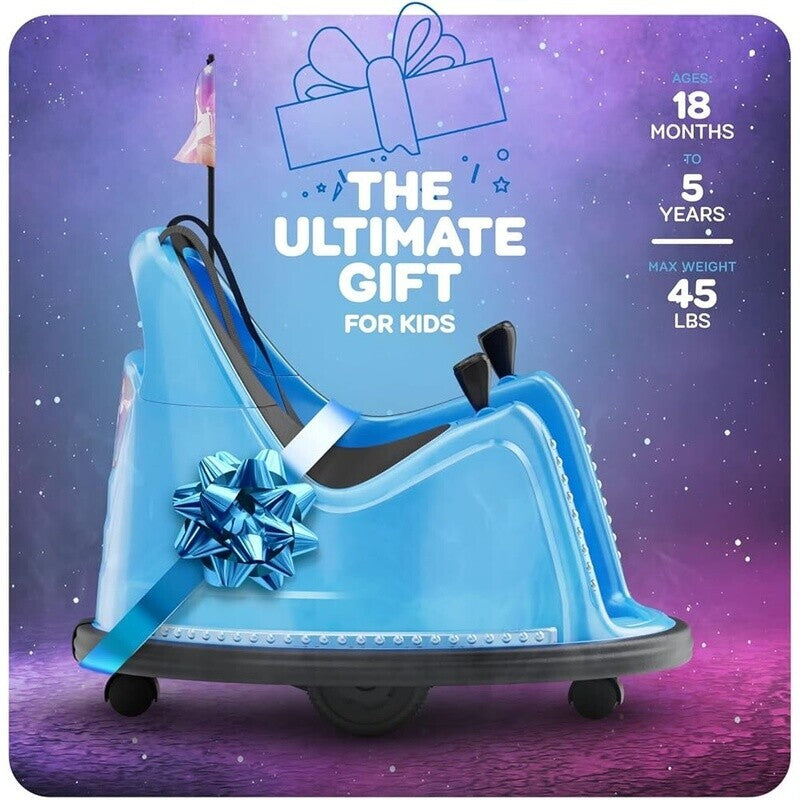 12V Electric Ride-On Car for Kids with Remote Control and 2-Speed Bumping Toy for Toddlers Magic Cars 6