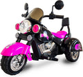6V Rechargeable 3-Wheel Electric Ride-On Motorcycle for Kids with LED Headlights Magic Cars Variant 0