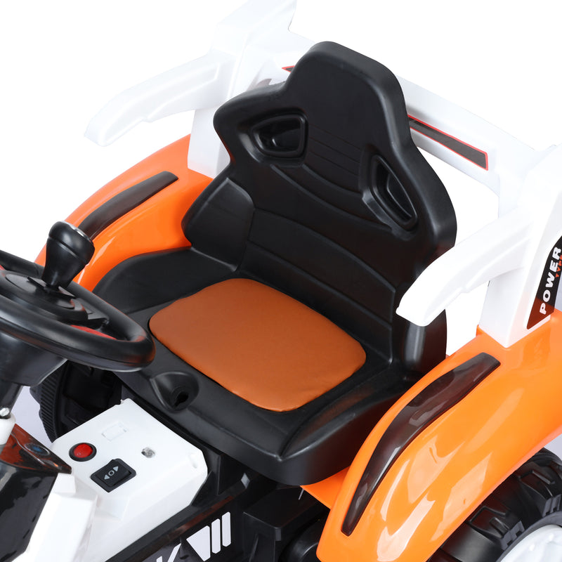 Electric Ride-On Excavator Digger with Motorized Arm and Music Sounds Construction Vehicle Magic Cars 11