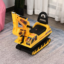 Movable Ride-On Excavator Toy Tractor Digger Scooter Walker for Toddler Pretend Play Magic Cars 3