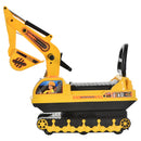 Movable Ride-On Excavator Toy Tractor Digger Scooter Walker for Toddler Pretend Play Magic Cars 4