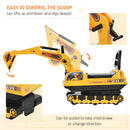 Movable Ride-On Excavator Toy Tractor Digger Scooter Walker for Toddler Pretend Play Magic Cars 8