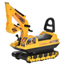Movable Ride-On Excavator Toy Tractor Digger Scooter Walker for Toddler Pretend Play Magic Cars Variant 0