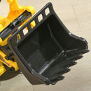Kids Ride-On Excavator Bulldozer with Under-Seat Storage and Pull Cart Magic Cars 6