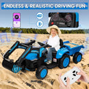 12V Electric Ride-On Excavator with Detachable Trailer and Remote Control Magic Cars 19