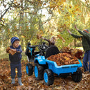 12V Electric Ride-On Excavator with Detachable Trailer and Remote Control Magic Cars 21
