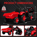 12V Electric Ride-On Excavator with Detachable Trailer and Remote Control Magic Cars 4