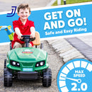 6V Electric Ride-On Golf Cart for Toddlers with Golf Clubs and Balls, Ages 3 and Up Magic Cars 3