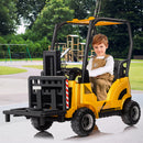 12V Ride-On Forklift Car with Liftable Fork and Pallet Tent Magic Cars 6