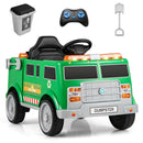 Remote Control Ride-On Garbage Truck with Trash Bin, Shovel, Lights, and Sound Effects Magic Cars 9