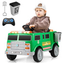 Ride-On Garbage Truck with Remote Control, Trash Bin, Shovel, Lights, and Sound Effects Magic Cars Variant 0