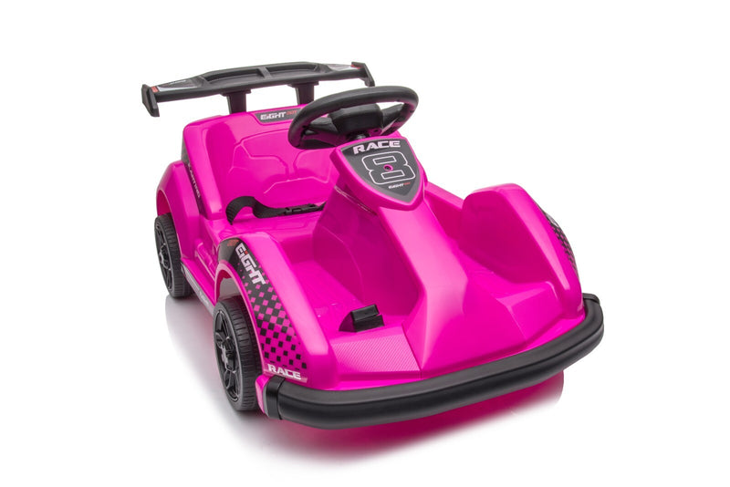 Kids 6V Battery-Powered Four-Wheel Ride-On Go-Kart Toy Magic Cars 3