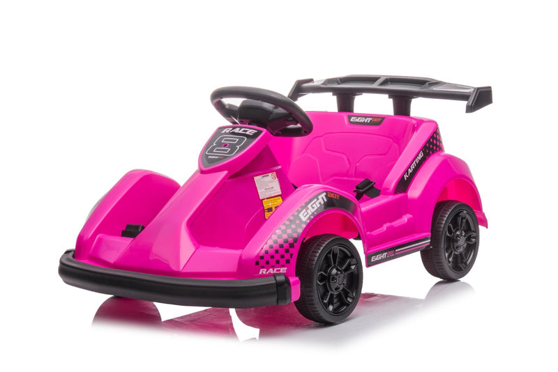 Kids 6V Battery-Powered Four-Wheel Ride-On Go-Kart Toy Magic Cars 8