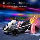 24V Electric Ride-On Go-Kart for Kids High-Speed Drifting Car Toy Magic Cars 7