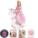 Battery-Free Ride-On Horse and Unicorn Toys for Children with Smooth Wheels Magic Cars Variant 0