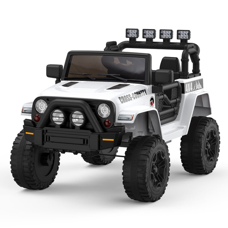 12V Battery-Powered Electric Ride-On Jeep Car for Kids with Remote Control Toy Magic Cars Variant 0