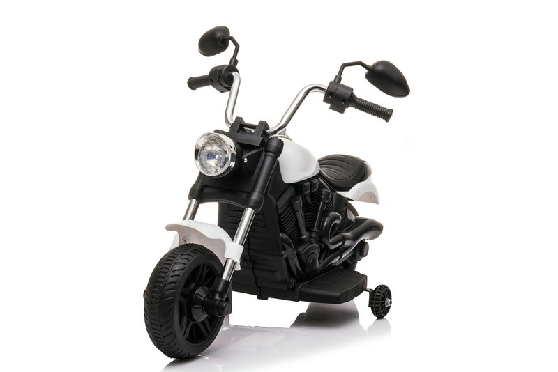 Kids Ride-On Harley Chopper Style Bike with Safety Training Wheels and 6V Battery Magic Cars Variant 0