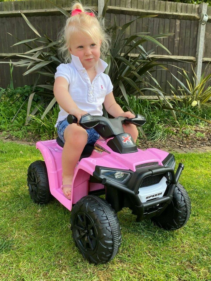 Kids Quad ATV Ride-On Toy Bike with 6V Battery and Four Wheels Magic Cars 6