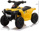 Kids Quad ATV Ride-On Toy Bike with 6V Battery and Four Wheels Magic Cars 7