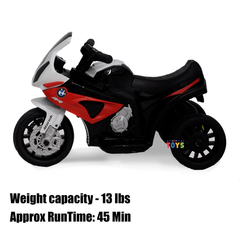 Kids 6V Licensed BMW Ride-On Motorbike Tricycle with MP3 Music in Multiple Colors Magic Cars 11