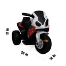 Kids 6V Licensed BMW Ride-On Motorbike Tricycle with MP3 Music in Multiple Colors Magic Cars 1
